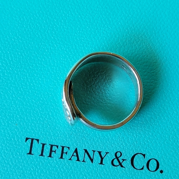 1895 Tiffany & Company Colonial Ivy Spoon Ring in Sterling Silver #93 - Picture 5 of 12